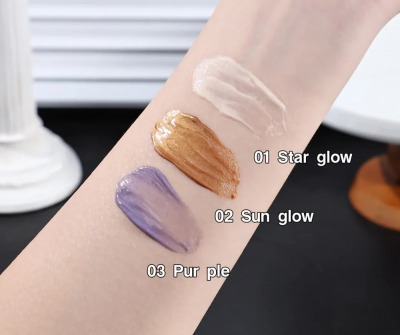 Праймер для лица Kirrming - Glowy Super Gel (01 Star Glow) с эффектом сияния