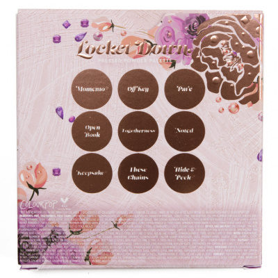 Палетка теней Colourpop - Locket Down Shadow Palette