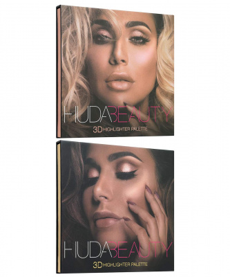 Палетка хайлайтеров Huda Beauty - 3D Highlight Palette