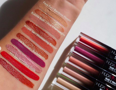 Жидкие двойные тени Huda Beauty - Matte & Metal Melted Shadows