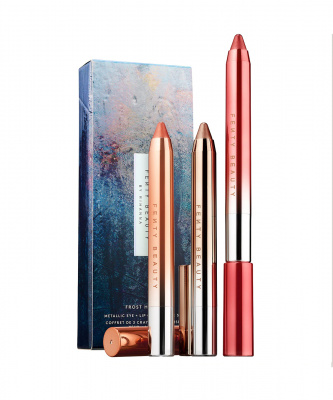 Набор помад FENTY BEAUTY by Rihanna - Frosted Metal Lipstick Set (Frost Hunny)