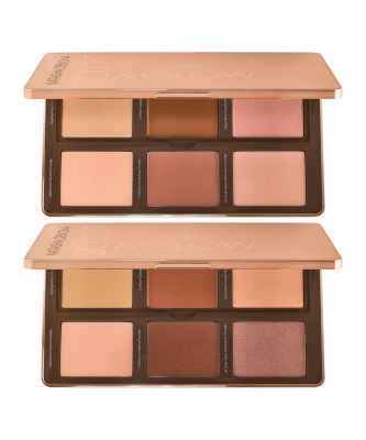 Палетка для лица Natasha Denona - Sculpt & Glow Face Highlighting & Contour Glow Palette