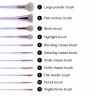 Набор кистей BH Cosmetics - Lavender Luxe Brush Set Набор кистей BH Cosmetics - Lavender Luxe Brush Set