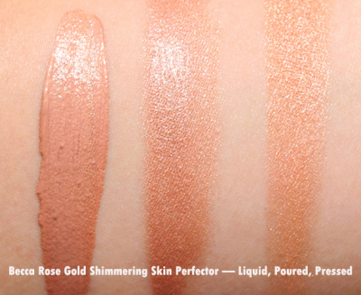 Набор хайлайтеров BECCA - Rose Gold Glow on the Go Collection