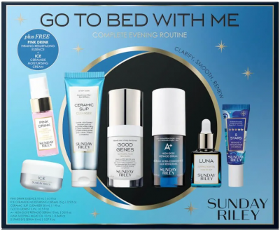 Уходовый набор для лица Sunday Riley - Go To Bed With Me - Complete Evening Routine