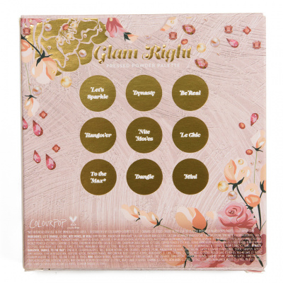 Палетка теней Colourpop - Glam Right Shadow Palette