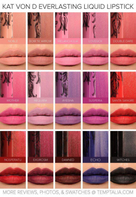 Жидкая матовая помада Kat Von D - Everlasting Liquid Lipstick