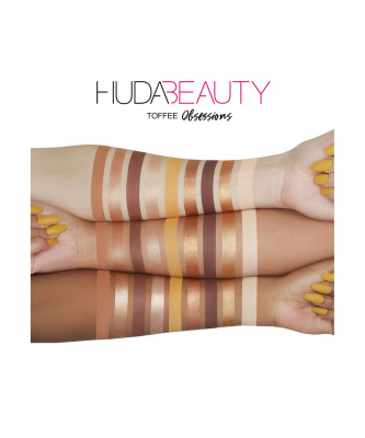 Палетка теней HUDA BEAUTY - Toffee Brown Obsessions